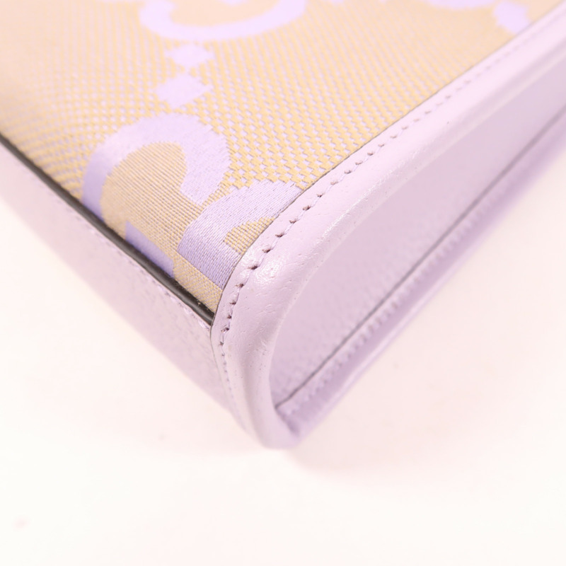 GUCCI 【激減優惠】帆布/牛皮皮革Shoulder Bag金扣手挽肩背兩用袋-12