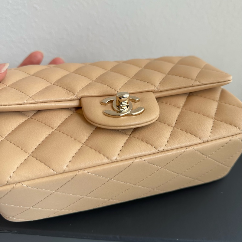 Chanel coco20 奶茶色❤️❤️❤️🥹經典-3