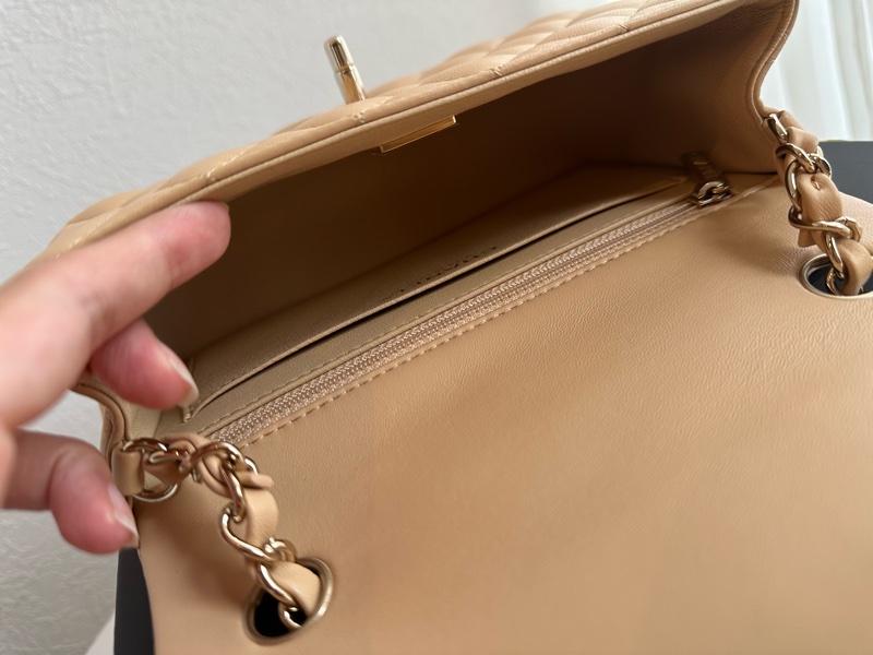 Chanel coco20 奶茶色❤️❤️❤️🥹經典-9