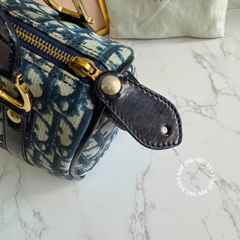 Dior Mini Oblique Boston Bag 迷你 波士頓 手提包 20cm-12