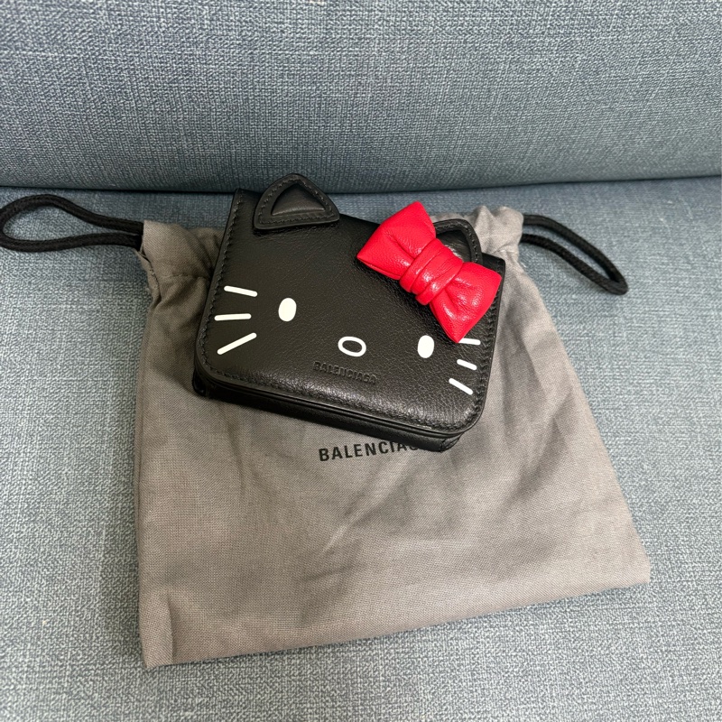 Balenciaga Hello kitty wallet 巴黎世家 凱蒂貓 短夾-1