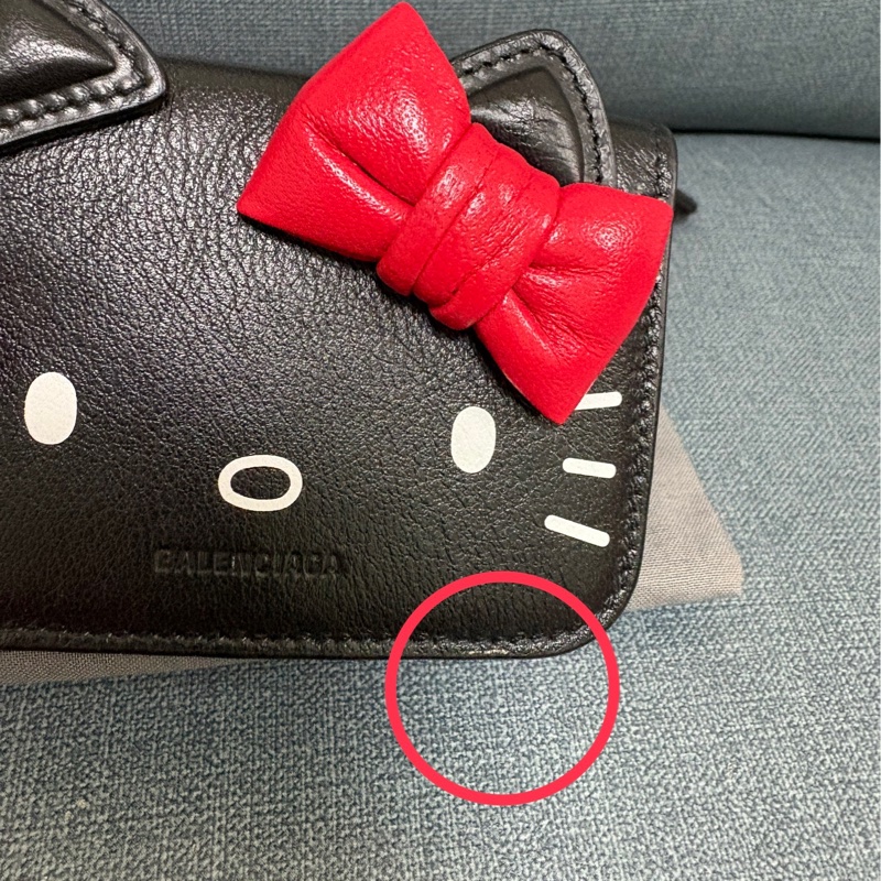 Balenciaga Hello kitty wallet 巴黎世家 凱蒂貓 短夾-8