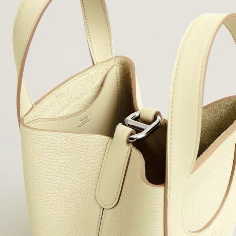 Hermes 愛馬仕 In-the-Loop豬鼻子菜籃子米爾頓黃-4