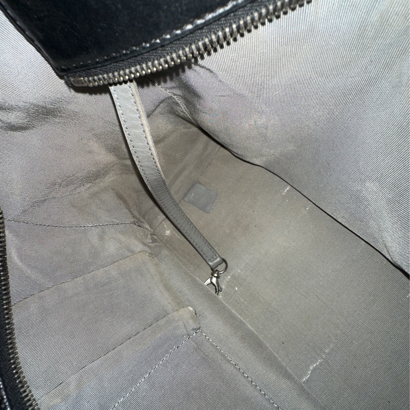 Chanel黑銀全牛皮大logo肩背托特包 98新閒置✨耐用耐看收藏品🔥-28