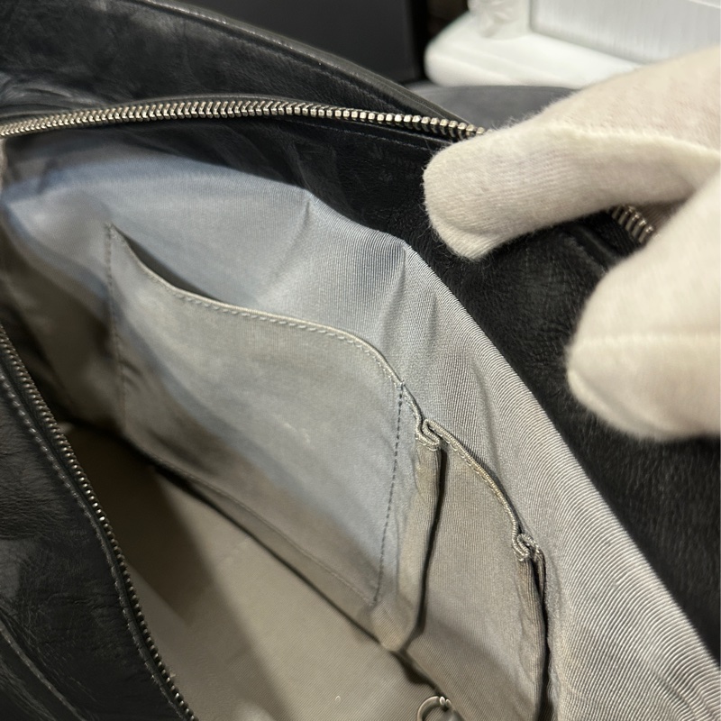 Chanel黑銀全牛皮大logo肩背托特包 98新閒置✨耐用耐看收藏品🔥-32