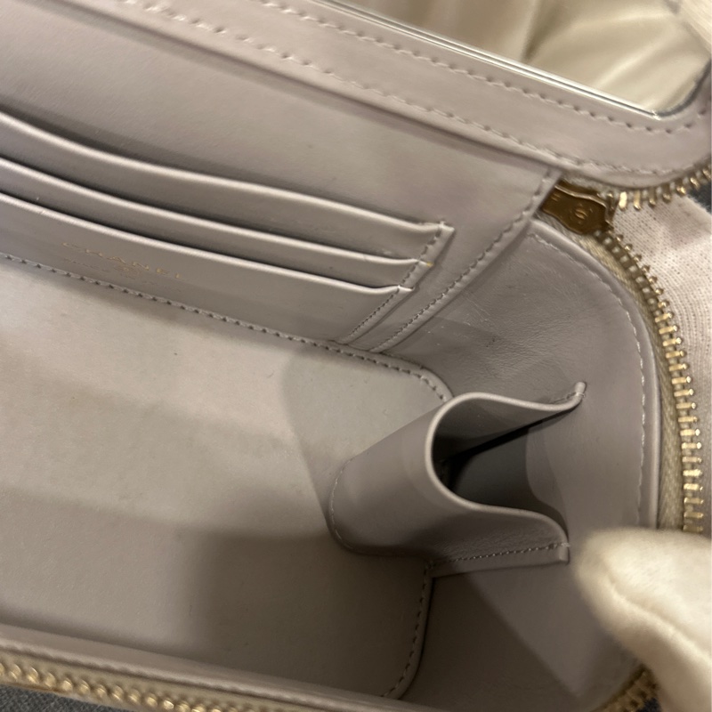 #vic限定25w入手 #全配閒置帶膜 香奈兒寶石鏈灰金盒子斜挎包 已絕版買不到🔥-23