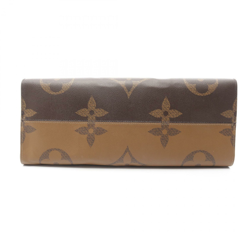 路易威登 On-the-go GM 單肩包 M45320 Monogram Giant Reverse 棕色 二手-8