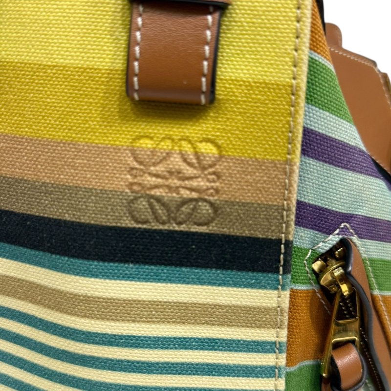【美收精品】 LOEWE 彩色帆布肩背包 2-765-10
