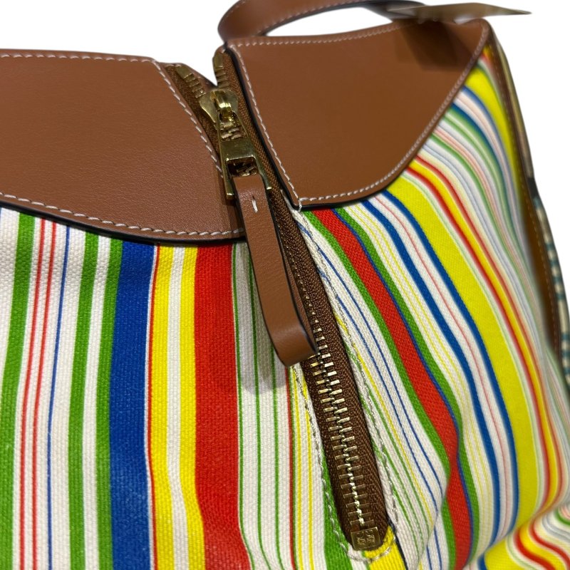 【美收精品】 LOEWE 彩色帆布肩背包 2-765-11
