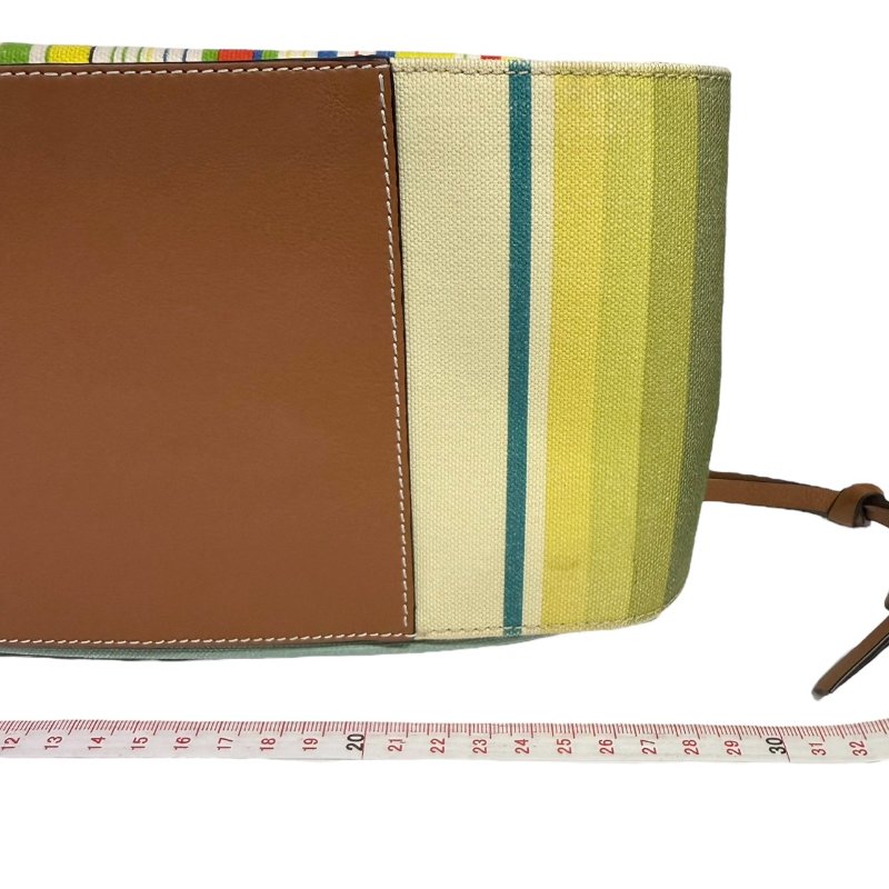 【美收精品】 LOEWE 彩色帆布肩背包 2-765-17