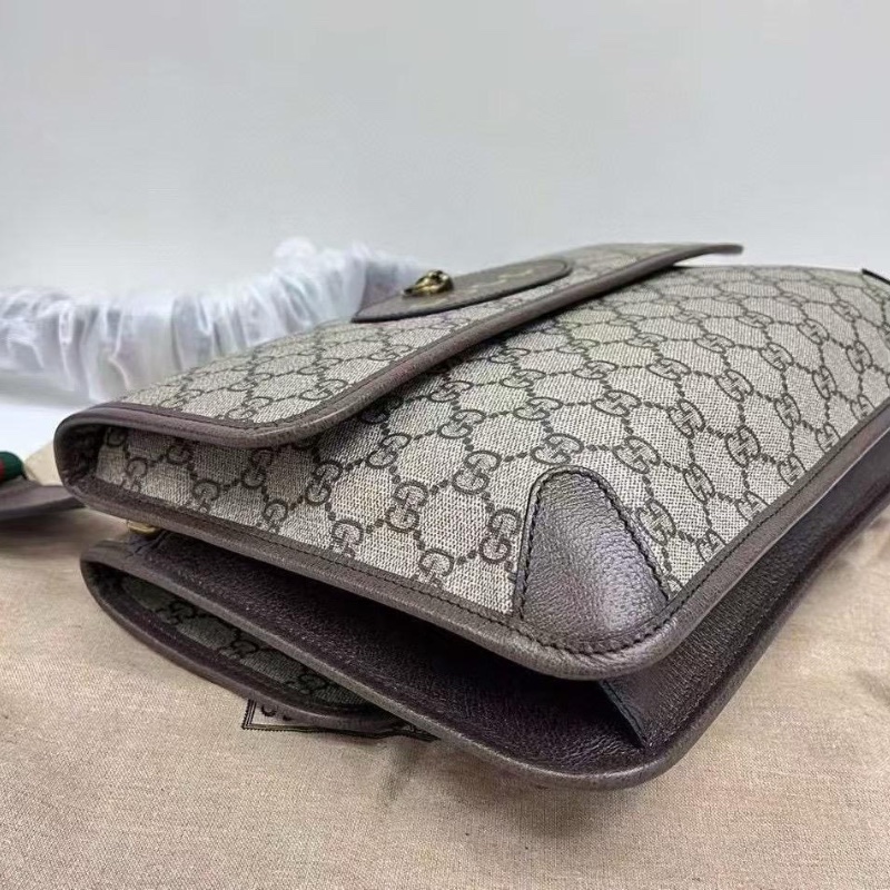 Gucci tiger head double bag-4