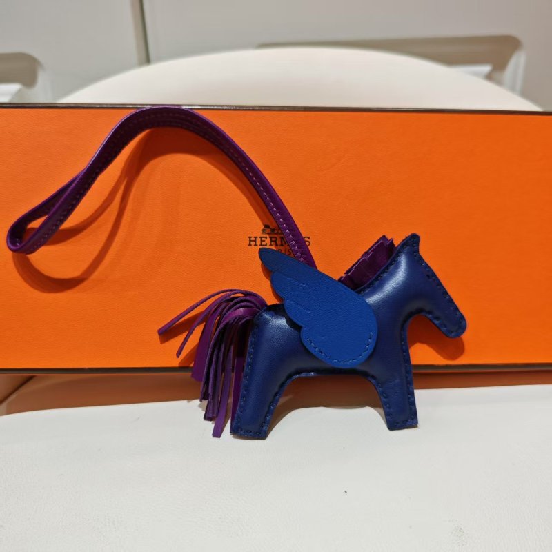 Hermes Rodeo 飛天小馬仔 三拼色 紫色/藍色/紫藍色-0
