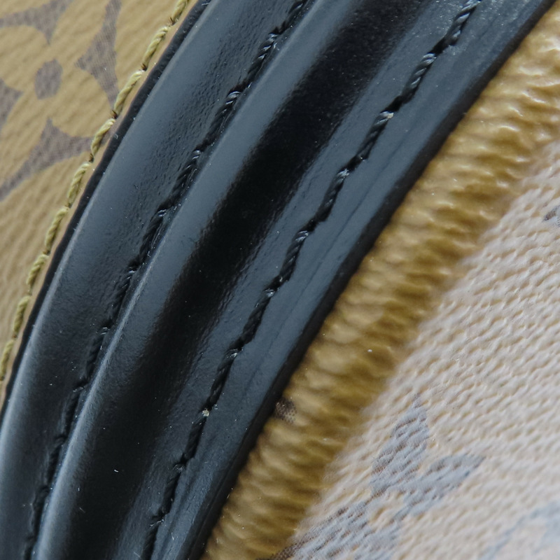 原棕色花帆布 CANNES 兩用包 M43986-9