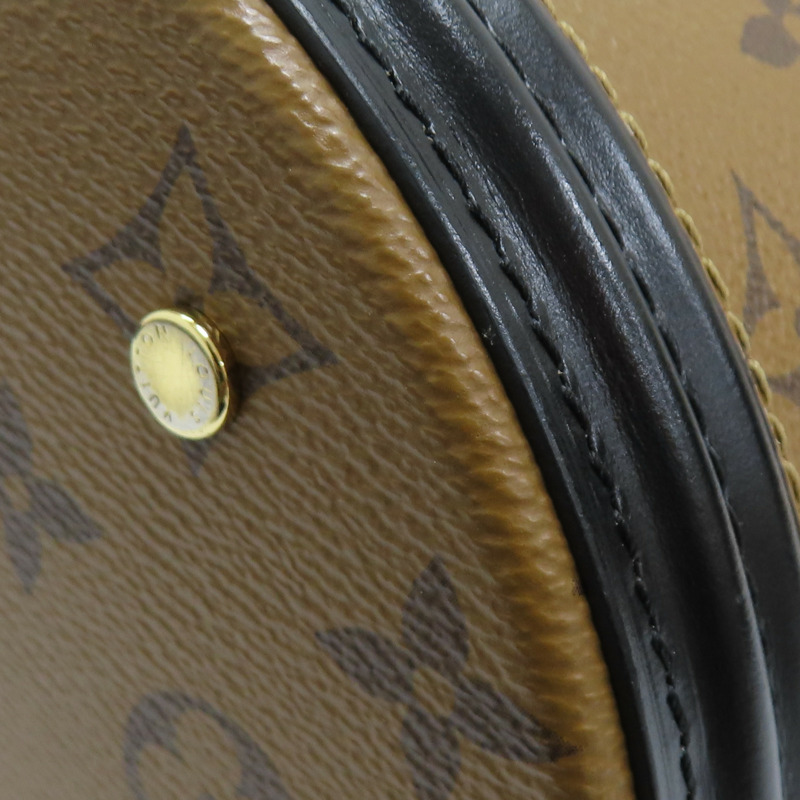 原棕色花帆布 CANNES 兩用包 M43986-10