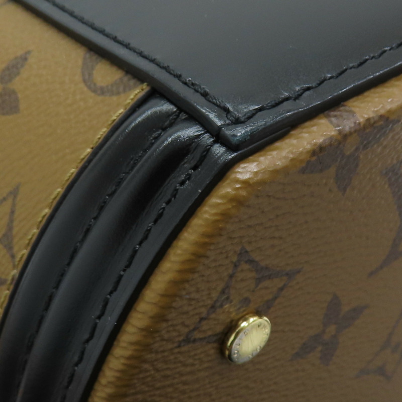 原棕色花帆布 CANNES 兩用包 M43986-11