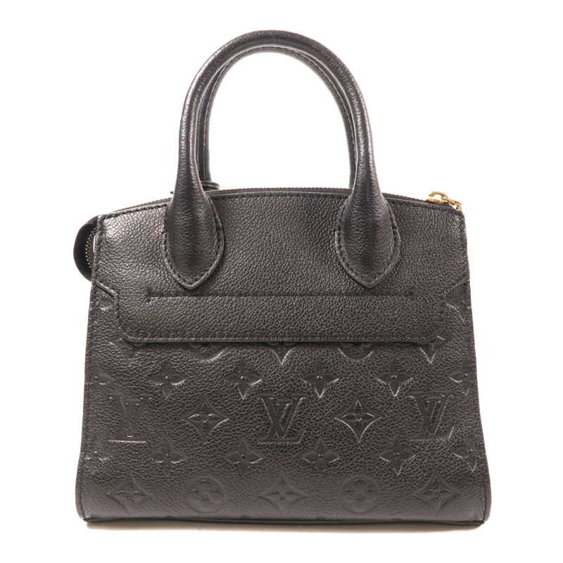 LOUIS VUITTON Monogram Empreinte Pont Neuf Mini金扣手挽肩背兩用袋-1