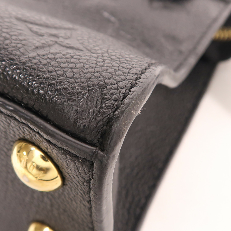 LOUIS VUITTON Monogram Empreinte Pont Neuf Mini金扣手挽肩背兩用袋-8