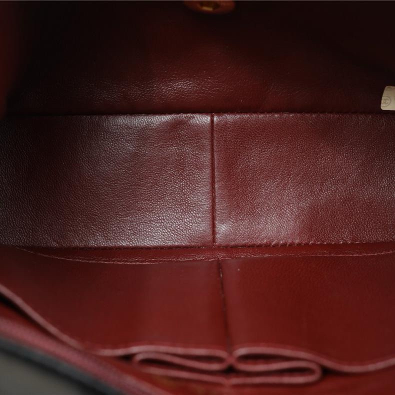 CHANEL(香奈兒) 中古 黑金羊方胖子20 黑色 黑色 2開-4