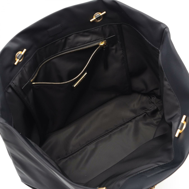 Tory Burch ELLA 手提包 152313001 尼龍皮革黑色新款女款-2