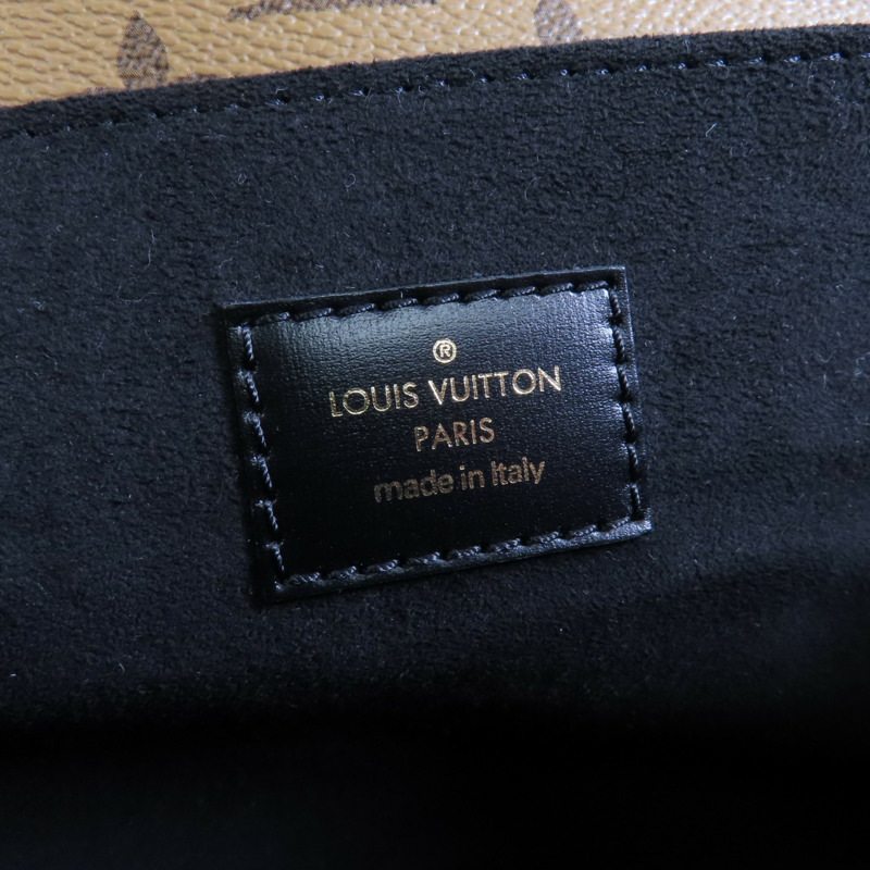 LOUIS VUITTON Monogram Reverse Pochette Metis金扣手挽肩背兩用袋-6