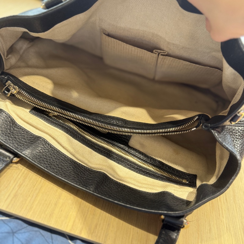 Gucci 荔枝牛皮 流蘇Soho包-3