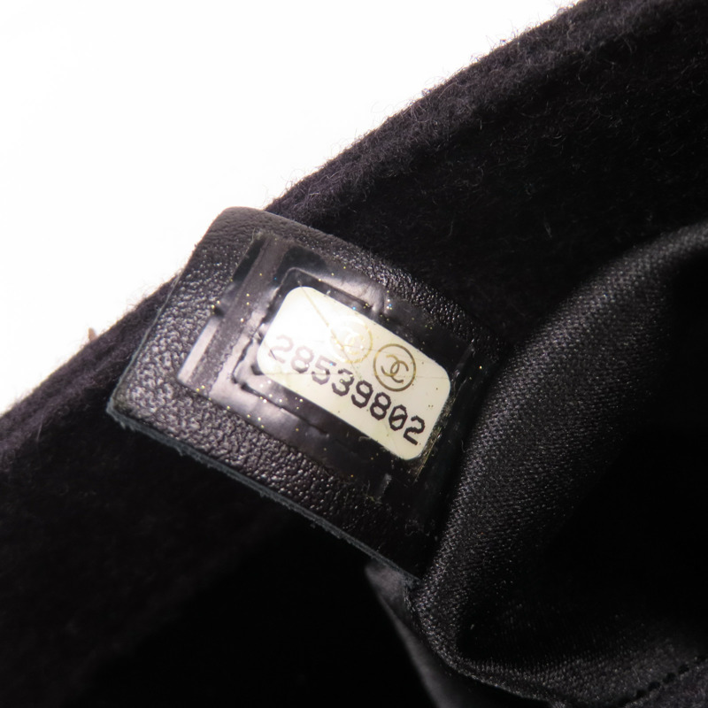 CHANEL 【激減優惠】珠片Sequin Flag Bag銀扣鏈帶肩背袋-6