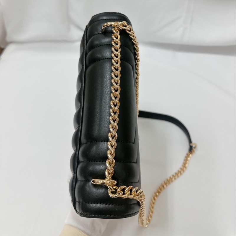莉亞精品♡MK 黑金斜背包 全新閒置品-6