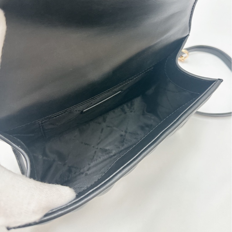 莉亞精品♡MK 黑金斜背包 全新閒置品-13