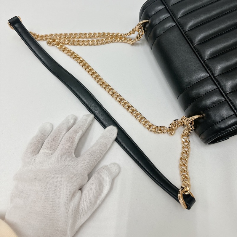 莉亞精品♡MK 黑金斜背包 全新閒置品-16