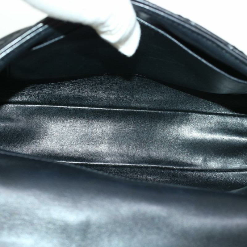 【日本直送】路易威登 (LOUIS VUITTON) 菱格紋 Martage 單肩包 小牛皮 黑色 M50216 LV Auth 41876V-9