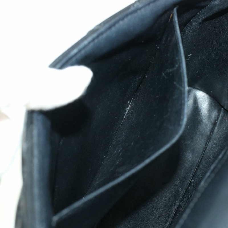 【日本直送】路易威登 (LOUIS VUITTON) 菱格紋 Martage 單肩包 小牛皮 黑色 M50216 LV Auth 41876V-22