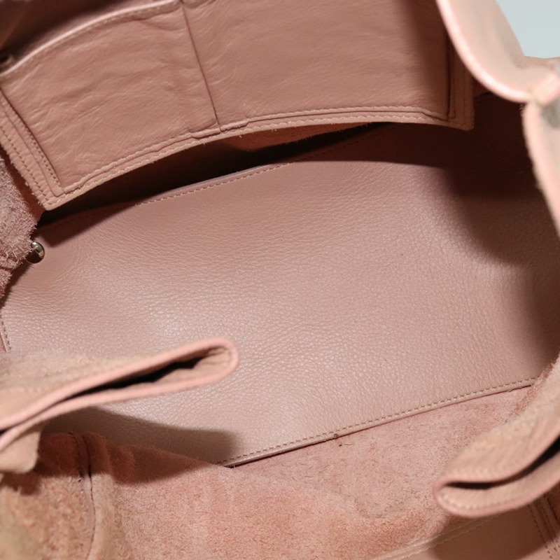 【日本直送】BALENCIAGA 迷你 Paper A4 手提包 皮革 粉紅色 357330 正品 am8223V-9