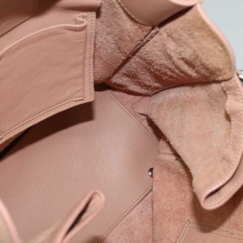 【日本直送】BALENCIAGA 迷你 Paper A4 手提包 皮革 粉紅色 357330 正品 am8223V-17