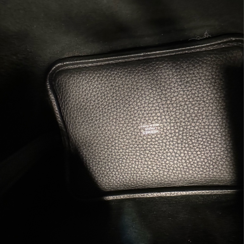 菜籃子 Hermes Picotin 18 黑色銀扣菜籃子-4