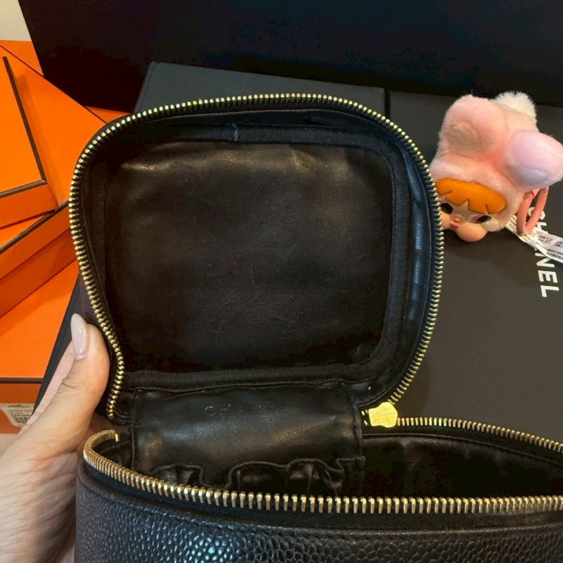 Chanel 老香 化妝包-9