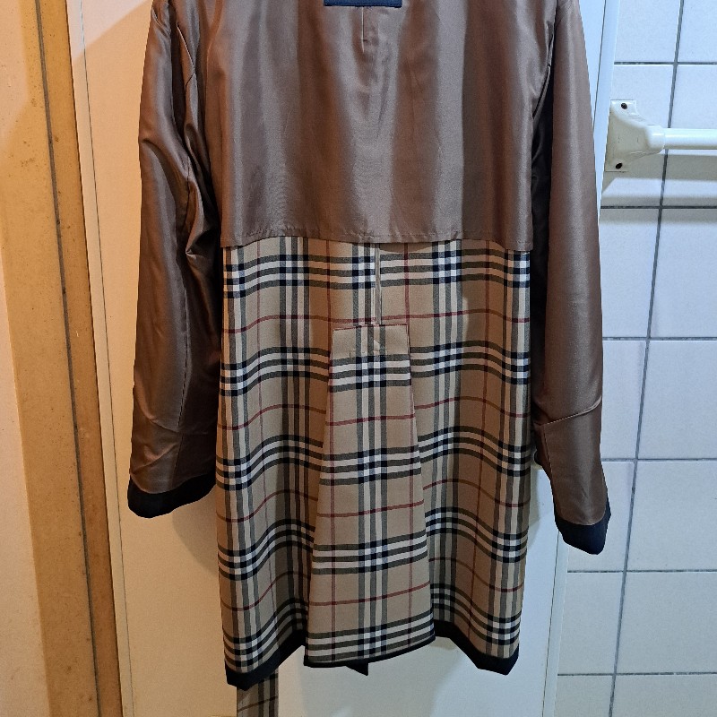 XL/全新未使用/Burberry London /頂級款/男神長版風衣-13