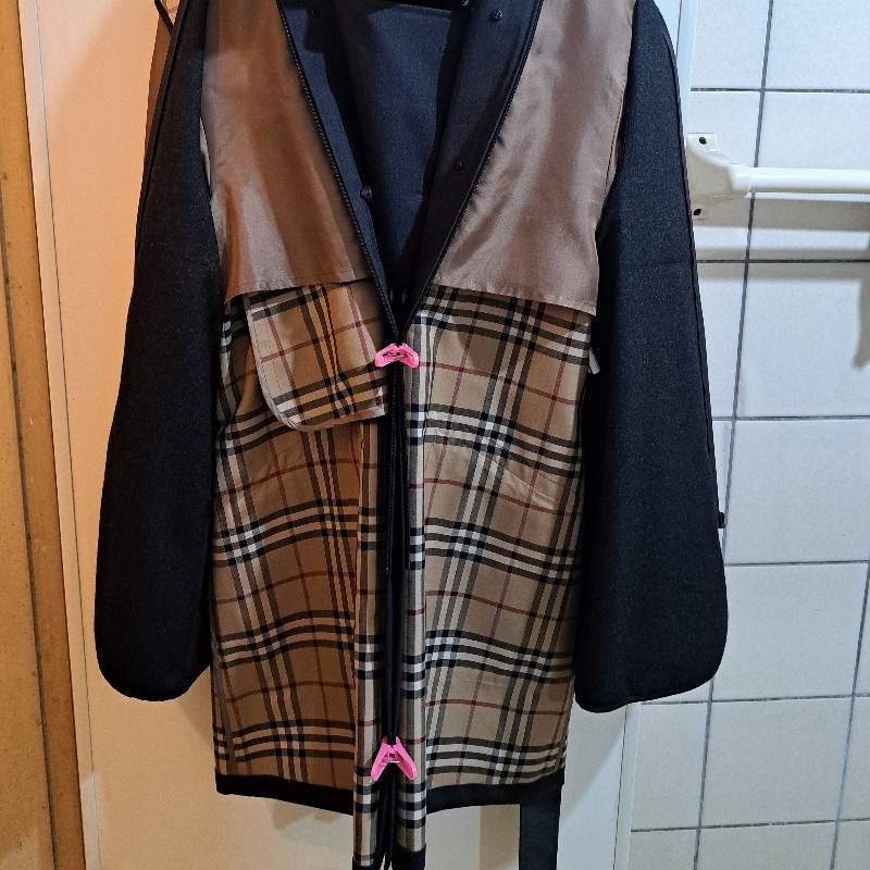 XL/全新未使用/Burberry London /頂級款/男神長版風衣-15