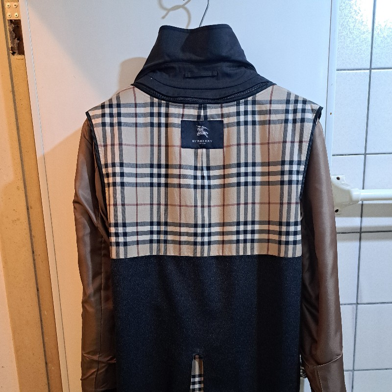 XL/全新未使用/Burberry London /頂級款/男神長版風衣-18