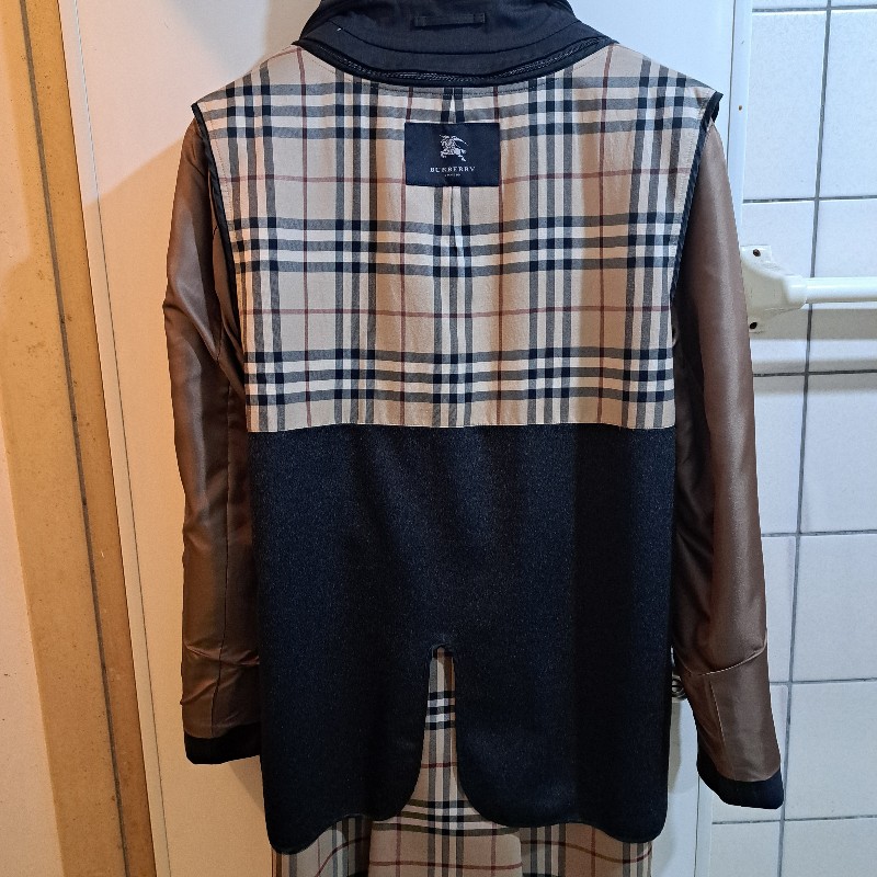 XL/全新未使用/Burberry London /頂級款/男神長版風衣-25