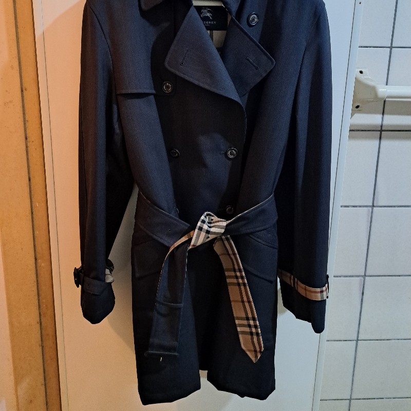 XL/全新未使用/Burberry London /頂級款/男神長版風衣-38