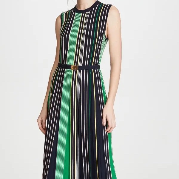 3)Tory Burch正品質感針織洋裝 XS-M適穿-2