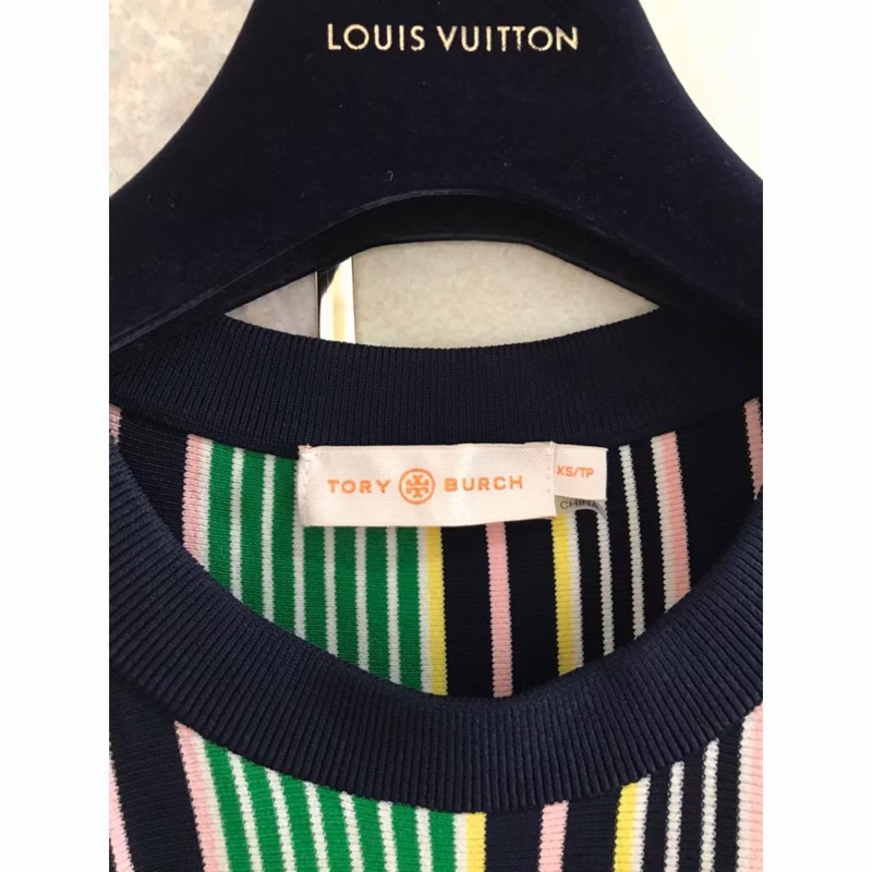 3)Tory Burch正品質感針織洋裝 XS-M適穿-6