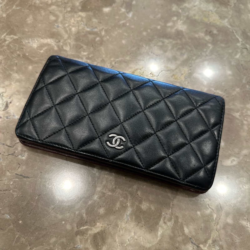 CHANEL 對開長夾-0