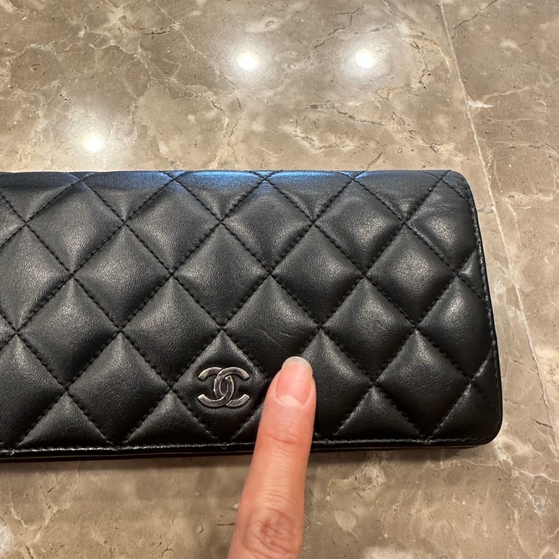 CHANEL 對開長夾-11