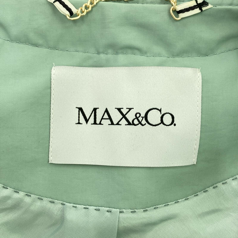 MAX&Co. 外套 其他外套 棉 綠色 二手 女款-4
