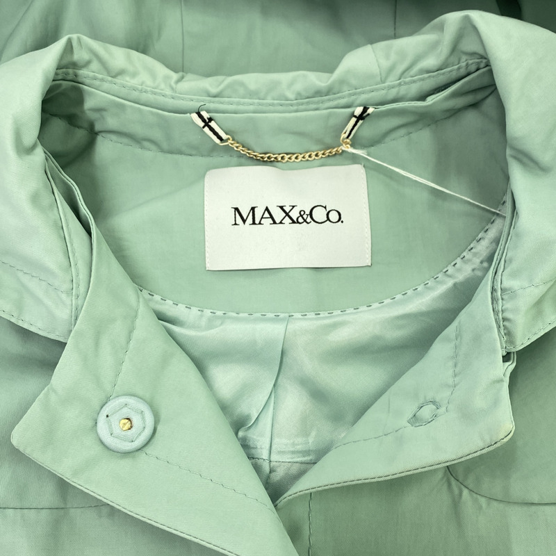 MAX&Co. 外套 其他外套 棉 綠色 二手 女款-8