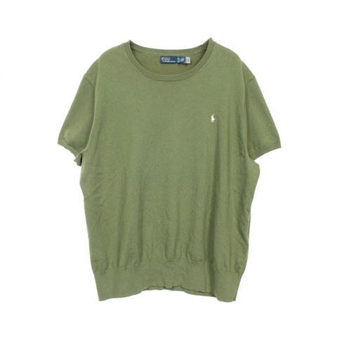 POLO RALPH LAUREN T卹針織棉卡其色二手女款