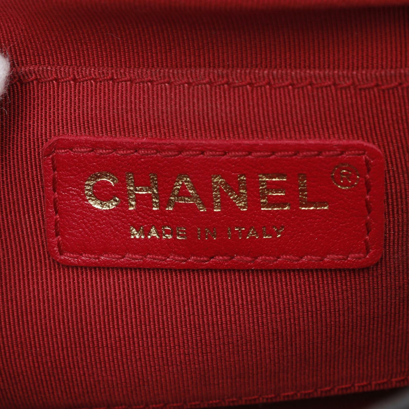 CHANEL 手提鏈條單肩包 AS1357 小羊皮 綿羊皮 黑色 二手 GHW CC-3