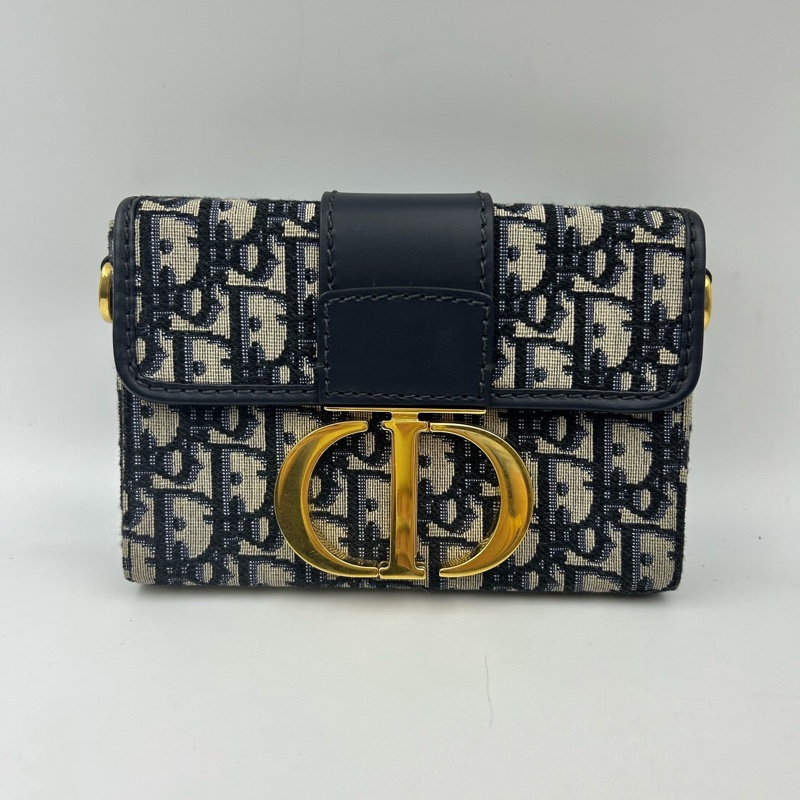 Dior迪奧老花蒙田box mini盒子包-0