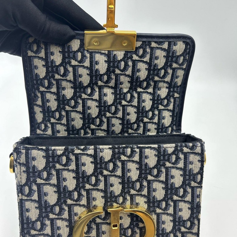 Dior迪奧老花蒙田box mini盒子包-4